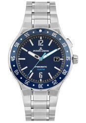 Jacques Lemans Men´s Watch Hybromatic Steel Blue