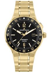 Jacques Lemans Men´s Watch Hybromatic / IP-gold