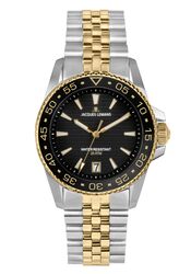 Jacques Lemans Men´s Watch Liverpool Diver bicolor black 20 bar