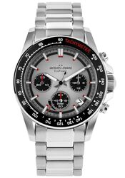 Jacques Lemans Chronograph Limited Anniversary Watch Eco Power Solar / Ceramic