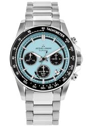 Jacques Lemans Chronograph Limited Anniversary Watch Eco Power Solar / Ceramic