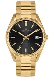 Jacques Lemans Men´s Watch Derby Anniversary Watch 50 Years JACQUES LEMANS / IP-gold