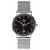 Milano Solar Herrenuhr Silber