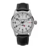 Flieger GMT Herrenuhr Silber