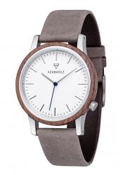 Kerbholz Men´s Watch Walter Walnut Grey