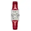Dolcevita Quarz 37mm Lederband rot