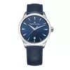 1975 Quarz Date 39mm Blau Leder