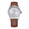 1975 Automatik Date 36mm Silber Leder