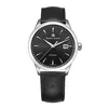 1975 Automatik Date 40mm Schwarz Leder
