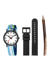 Mondaine SBB Essence We Care wrist watch