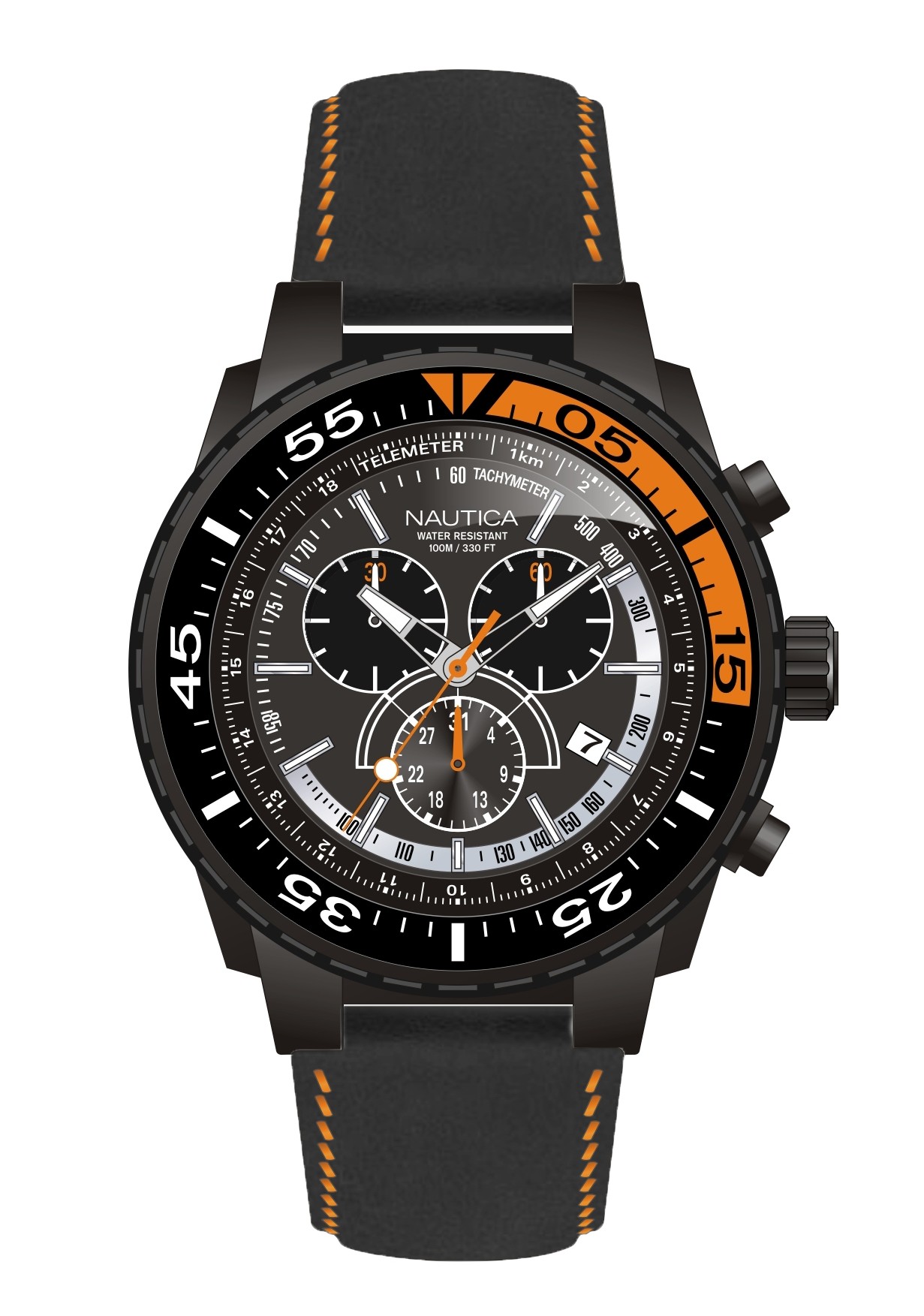 Nautica NST 700 Chrono Box Set Black Alu A17636G nur 199.00