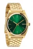 The Time Teller Gold / Green Sunray