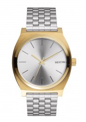 Nixon The Time Teller Gold Silver Silver
