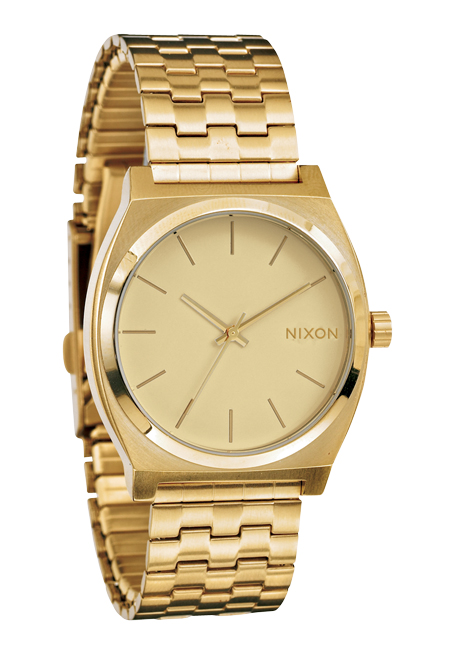 Nixon The Time Teller All gold mens watch