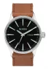 The Sentry Leather Black/Saddle Herrenuhr