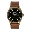 The Sentry Leather Brass / Black / Brown