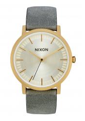 Nixon The Porter Leather All Light Gold / Gray