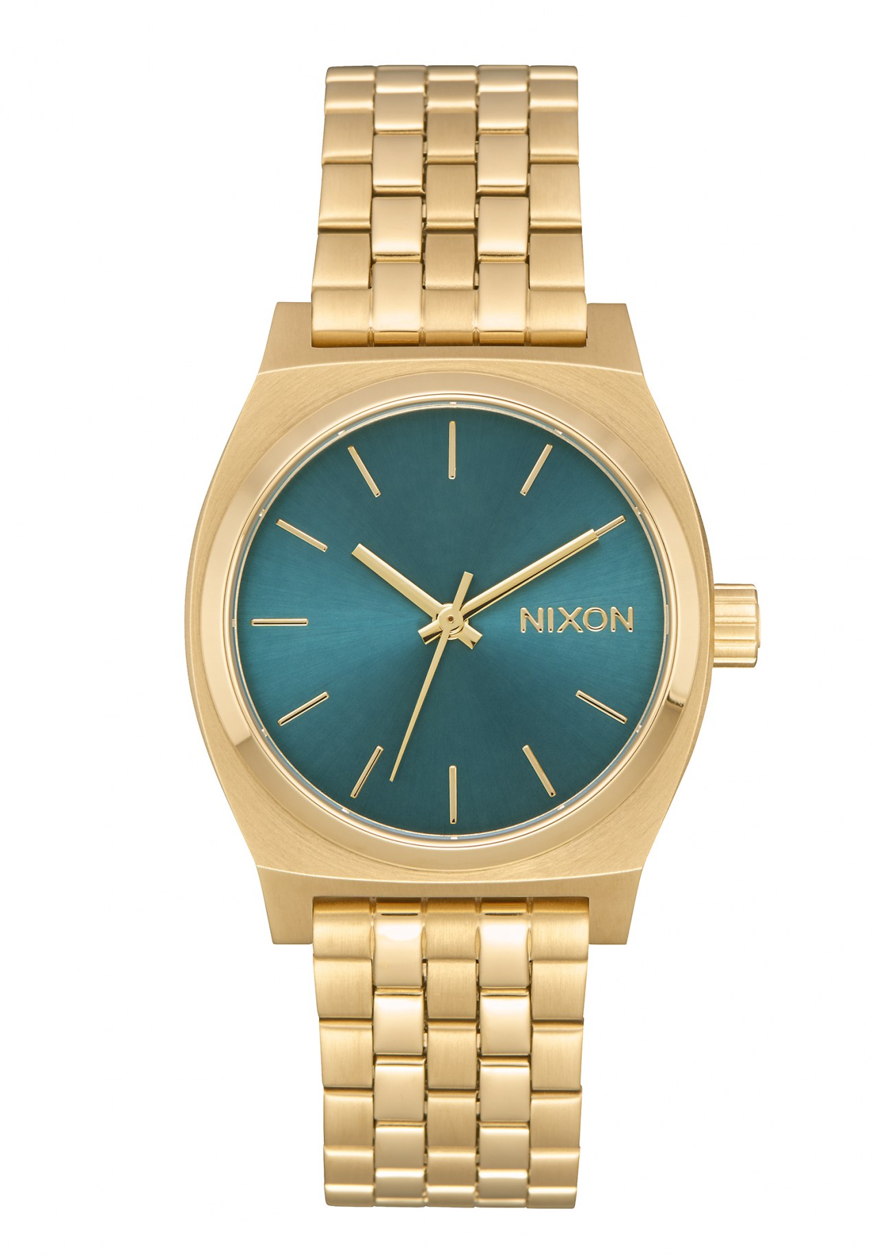 Nixon The Medium Time Teller Light Gold / Turquoise nur 99.00