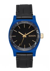 Nixon The Medium Time Teller Leather Navy / Mix