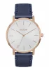 The Porter 35 Leather Rose Gold / Navy / White