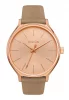 The Clique Leather Rose Gold / Gray