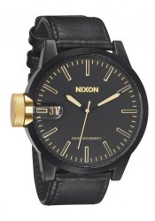 Nixon The Chronicle Black/Gold Men´s Watch