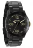 The Private SS Matte Black/Gold Herrenuhr