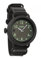 Nixon The October Leather All Black