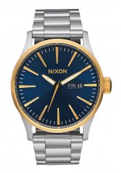 Nixon The Sentry SS Gold / Blue Sunray