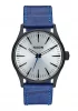 The Sentry 38 Leather Black / Blue / Gator