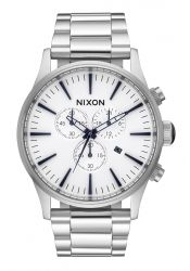 Nixon The Sentry Chrono White Sunray