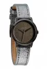 The Kenzi Leather Gunmetal / Blue Shimmer