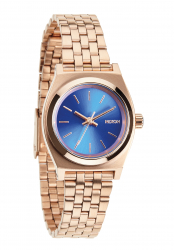 Nixon The Small Time Teller Rose Gold / Cobalt Ladies´ Watch