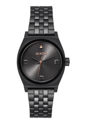 Nixon The Small Time Teller Black Crystal / Rose Gold