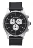 The Sentry Chrono Leather Black