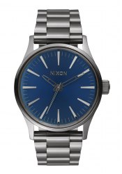 Nixon The Sentry 38 SS Gunmetal Cobalt Sunray Men´s Watch