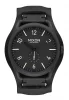 The C45 Leather All Black / White / Black Cuff