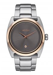 Nixon The Queenpin Silver / Rose Gold / Taupe Ladies´ Watch