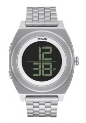 Nixon The Time Teller Digi SS Black wrist watch