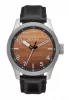 The Safari Leather Wood / Silver