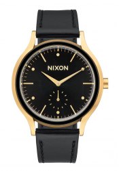 Nixon The Sala Leather Gold / Black