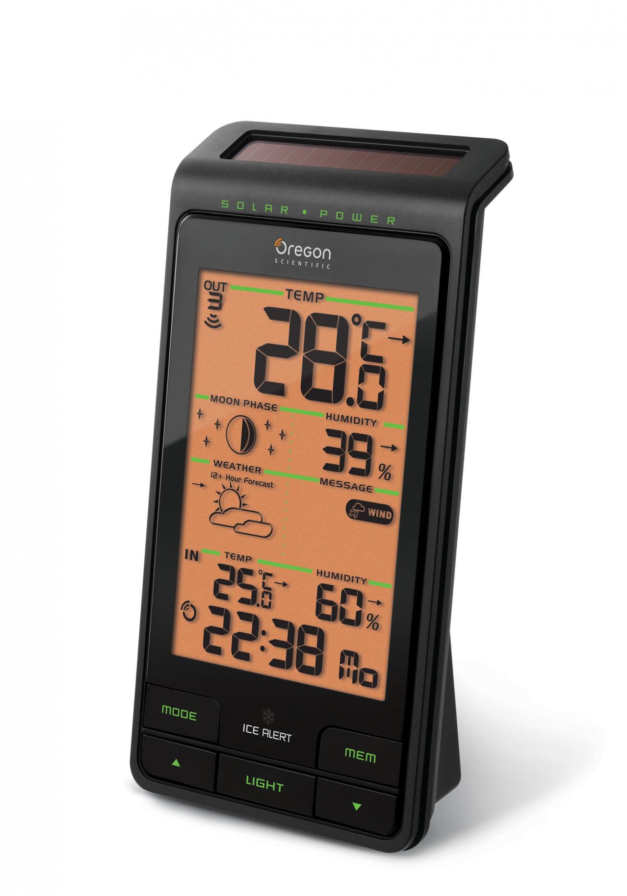 Oregon Scientific Radio controlled weather station BAR808HG nur 59.90