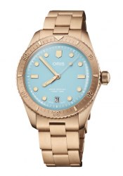 Oris Divers Sixty-Five Cotton Candy Sky Blue