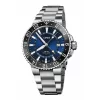 Herrenuhr Aquis GMT Date Silber