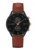 The Chrono Line Black Sunray Leder Braun