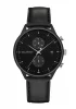 The Chrono Line Black Sunray Leder Schwarz