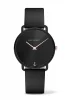 Miss Ocean Line Black Sunray Leder Schwarz