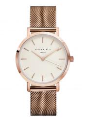 Rosefield The Mercer White Rose Gold Ladies´ Watch