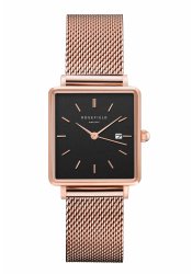 Rosefield The Boxy Mesh Rose Gold Ladies´ Watch