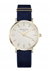 Rosefield The West Village Blue Gold Ladies´ Watch